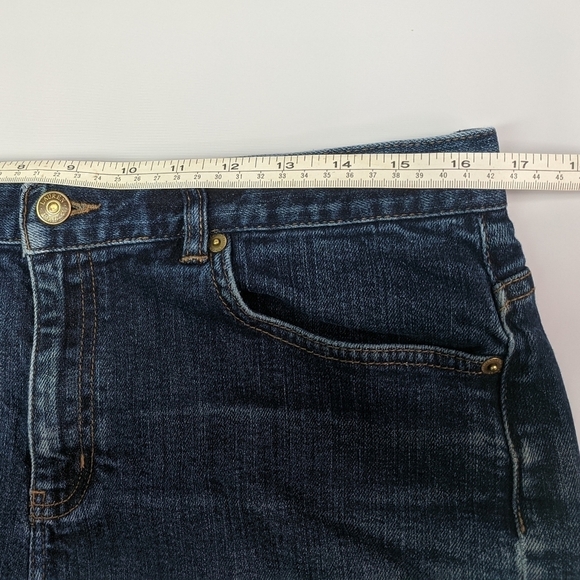 Ralph Lauren cuffed jean shorts size 14 - Picture 8 of 8